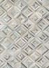 Couristan Chalet Blocks Ivory Indoor Area Rugs