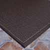 Couristan Recife Saddlestitch Black/cocoa Indoor/outdoor Area Rugs