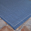 Couristan Recife Saddlestitch Ivory/indigo Indoor/outdoor Area Rugs