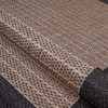 Couristan Recife Checkered Field Cocoa/black Indoor/outdoor Area Rugs