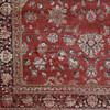 Couristan Zahara Farahan Amulet Red/black/oatmeal Indoor Area Rugs