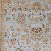 Couristan Zahara Farahan Amulet Light Blue/black Indoor Area Rugs