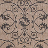 Couristan Recife Veranda Cocoa/black Indoor/outdoor Area Rugs