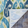 Couristan Covington Delfina Azure/lemon Indoor/outdoor Area Rugs