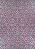 Couristan Marseille Cassis Plum Indoor/outdoor Area Rugs