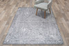 Couristan Brocatelle Belle Fleur Silver Indoor Area Rugs