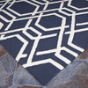 Couristan Covington Ariatta Navy Indoor/outdoor Area Rugs