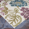 Couristan Dolce Tivoli Ivory/multi Indoor/outdoor Area Rugs