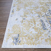 Couristan Calinda Grand Damask Gold/silver/ivory Indoor Area Rugs