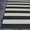 Couristan Afuera Yacht Club Onyx/ivory Indoor/outdoor Area Rugs