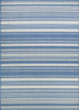 Couristan Recife Gazebo Stripe Champ/blue Indoor/outdoor Area Rugs