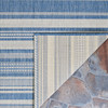 Couristan Recife Gazebo Stripe Champ/blue Indoor/outdoor Area Rugs