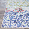Couristan Caledonia Tangiers Aquamarine Indoor Area Rugs