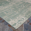 Couristan Afuera Country Cottage Sea Mist/ivory Indoor/outdoor Area Rugs