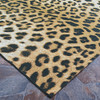 Couristan Dolce Amur Leopard New Gold Indoor/outdoor Area Rugs