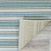 Couristan Monaco Marbella Ivory/sand/azure Indoor/outdoor Area Rugs