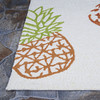 Couristan Covington Pineapples Sand Indoor/outdoor Area Rugs