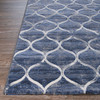 Couristan Easton Ogee Dusk Blue Indoor Area Rugs