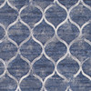 Couristan Easton Ogee Dusk Blue Indoor Area Rugs