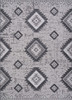 Couristan Veranda Posh Light Grey/anthracite Indoor/outdoor Area Rugs