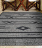 Couristan Veranda Baja Grey/coal Indoor/outdoor Area Rugs