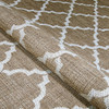 Couristan Monaco Ocean Port Taupe/sand Indoor/outdoor Area Rugs