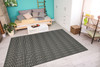 Couristan Cape Barnstable Black/tan Indoor/outdoor Area Rugs