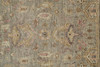 Feizy 6504FGRY Carrington Hand Knotted Gray / Gold Area Rugs