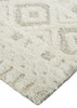 Feizy 8010FBGE Anica Hand Tufted Ivory / Tan Area Rugs