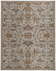 Feizy 8838FGRY Fallon Hand Tufted Gray / Gold Area Rugs