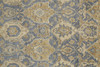 Feizy 6502FLBL Carrington Hand Knotted Blue / Gold Area Rugs