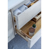 Fresca Formosa 48" Wall Hung Modern Bathroom Cabinet W/ Top & Sink In Rustic White - FCB31-122412RWH-CWH-U