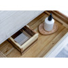 Fresca Formosa 60" Floor Standing Single Sink Modern Bathroom Cabinet W/ Top & Sink In Rustic White - FCB31-123612RWH-FC-CWH-U