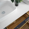 Fresca Lucera 72" Royal Blue Wall Hung Double Vessel Sink Modern Bathroom Cabinet - FCB6172RBL-VSL