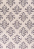 KAS Rugs Reflections 7431 Grey Damask Machine-made Area Rugs