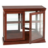 Double Door Curio - Mahogany