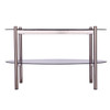 Glendwald Round Cocktail Table W/ Glass Top