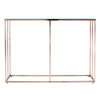 Nicholance Contemporary Glass-top Console Table