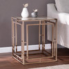 Simondley Faux Marble End Table