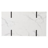 Rangley Modern Faux Marble Cocktail Table