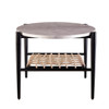 Relckin Faux Marble Cocktail Table
