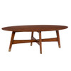 Rhoda Oval Midcentury Modern Coffee Table