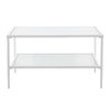 Keller Square Metal/glass Open Shelf Cocktail Table - Ck3710