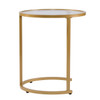 Evelyn Glam Nesting Side Table 2pc Set – Gold