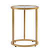 Evelyn Glam Nesting Side Table 2pc Set – Gold