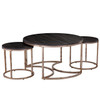 Lachlan Round Nesting Coffee Tables – 3pc Set