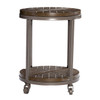 Konya Urban Industrial Round End Table