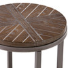 Konya Urban Industrial Round End Table