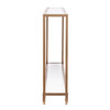 Bergen Narrow Metal Console - Gold