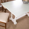 Edenderry Farmhouse Folding Trestle Console To Dining Table